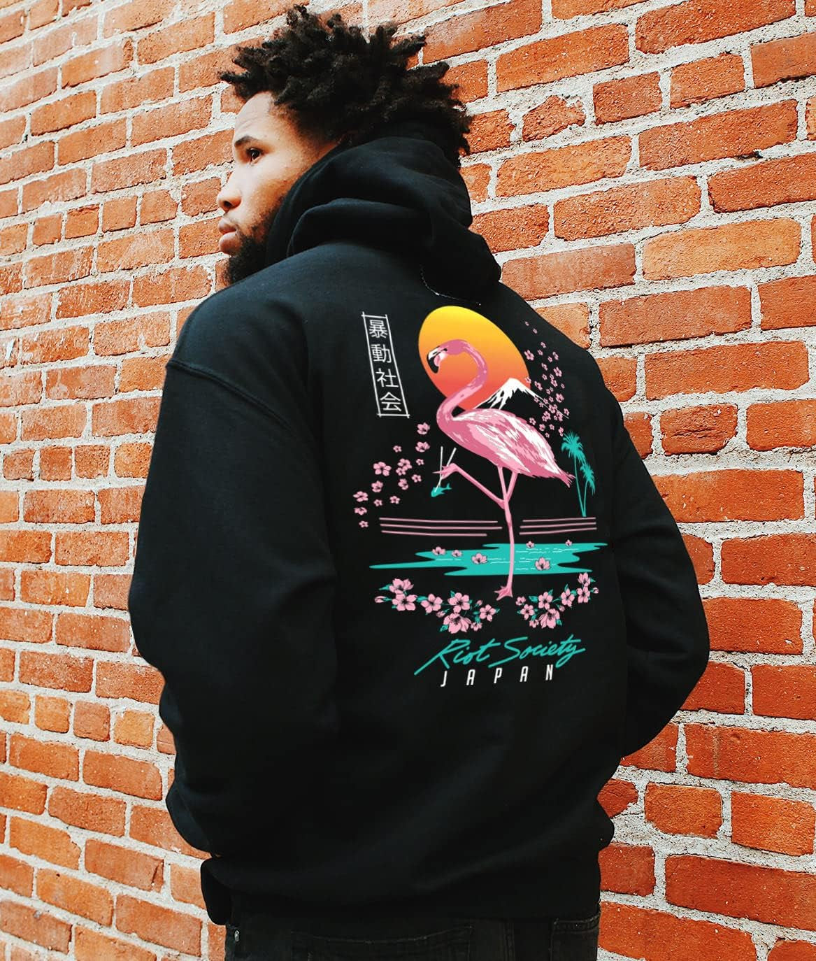 Men'S Graphic or Embroidered Hoodie Hooded Sweatshirt